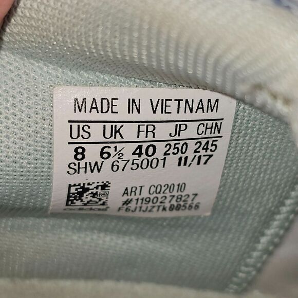 ADIDAS Boost Sneakers Women's 8 Blue NMD_R2 Raw Steel Tennis Shoes Running - Picture 6 of 11